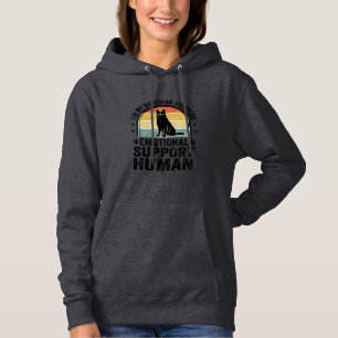 Böhmischer Schäferhund Emotionaler Unterstützungsm Hoodie