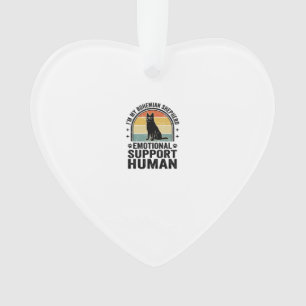 Böhmischer Schäferhund Emotionaler Unterstützungsm Ornament