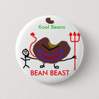 Bohne, Bohne, Kool Bohnen, BOHNEN-TIER Button
