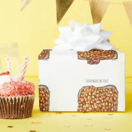 Bohnen auf Toast Geschenkpapier