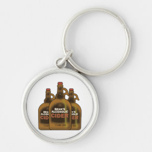 Bohnen-Cider Schlüsselanhänger