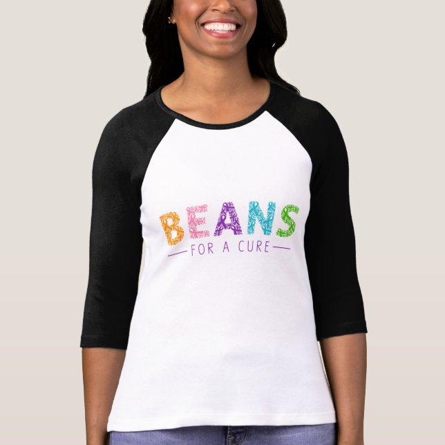 Bohnen für ein Heilungs-Baseball-Shirt T-Shirt (Vorderseite)