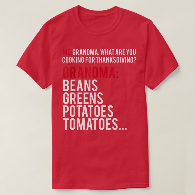 Bohnen Grüntöne Kartoffeln Tomaten/Paradeiser Jung T-Shirt (Design vorne)