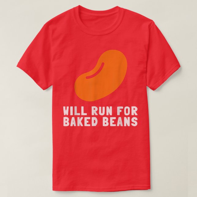 Bohnen in Dosen und Vegan 207 T-Shirt (Design vorne)