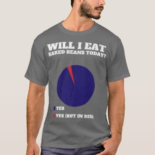 Bohnen in Dosen und Vegane vegetarische Prämie T-Shirt