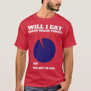 Bohnen in Dosen und Vegane vegetarische Prämie T-Shirt