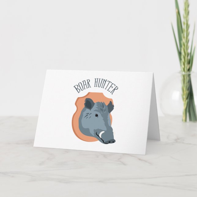 Bohnenjäger Karte (Vorderseite)