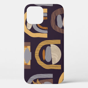 Boho-Abstract: Minimalistischer Vintage-Charme. Case-Mate iPhone Hülle
