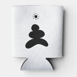 Boho abstract Stone and Sun Dosenkühler