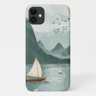 Boho Abstrakt Landschaft (11) Case-Mate iPhone Hülle
