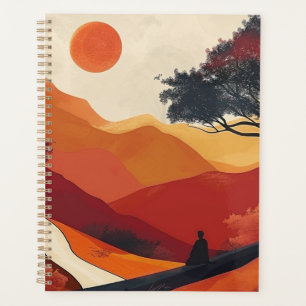 Boho Abstrakt Landschaft (19) Planer