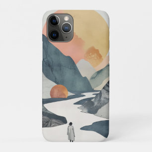Boho Abstrakt Landschaft (2) Case-Mate iPhone Hülle