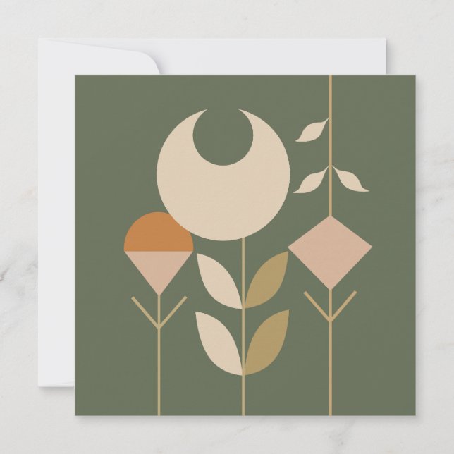 Boho Abstrakt Lily (Vorderseite)