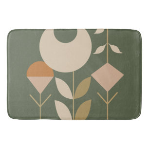 Boho Abstrakt Lily Badematte