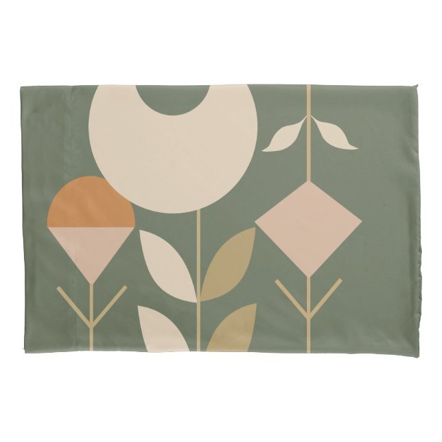 Boho Abstrakt Lily Kissenbezug (Vorderseite)