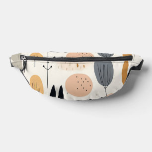 Boho Abstrakt Retro Populäre Sammlung Bauchtasche