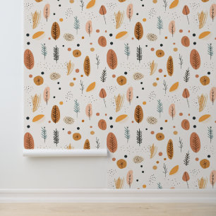 Boho Abstrakt Retro Trendy Collection Tapete
