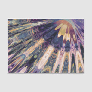 Boho abstrakt seidenpapier