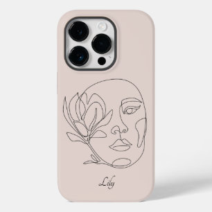 Boho Abstrakt Simple Line Art, Boho Chic Case Mate