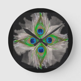 BOHO acrylic wall clock  Runde Wanduhr