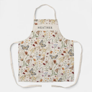 Boho-All-Over-Druck-Schürze Schürze