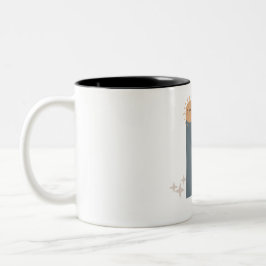 Boho Alphabet Letter B - Tasse
