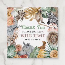 Boho Animal Safari Geschenkanhänger