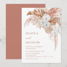 Boho-Aquarell-Blumen-Lässige-Hochzeit