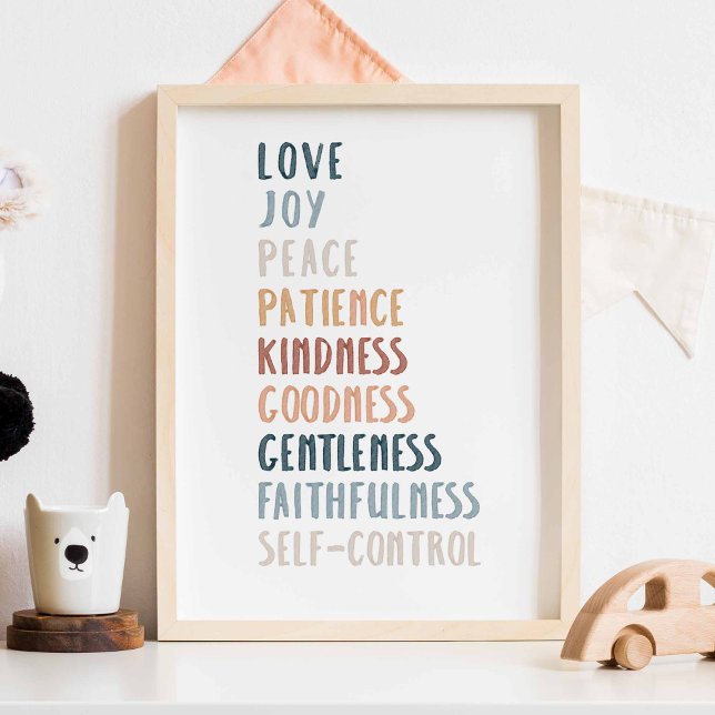 Boho Aquarellfrucht des Spirituosenposters Poster (Von Creator hochgeladen)