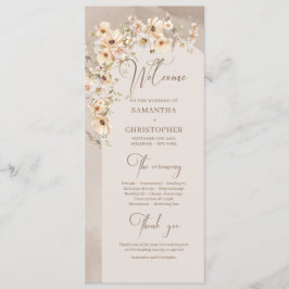 Boho arc été rustique fleur sauvage programme de m