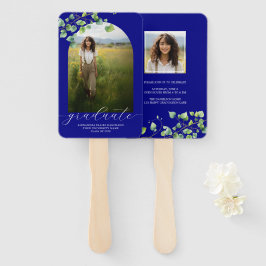 Boho Arch Ivy, Navy Blue Abschluss Fächer