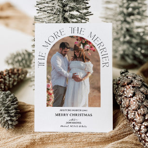 Boho Arch Plus Le Merrier Faire-part Grossesse