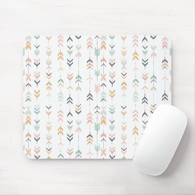 Boho Arrows Mousepad (Mit Mouse)