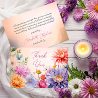 Boho Aster Blumen Florale Geburtstagsfeier