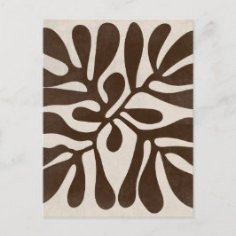 Boho ästhetische Collage Post Card 027 Postkarte