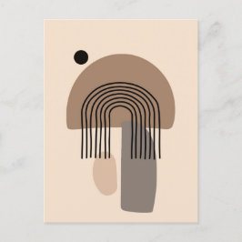 Boho ästhetische Collage Post Card 028 Postkarte