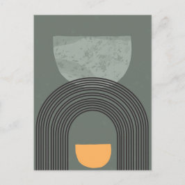 Boho ästhetische Post Card 003 Postkarte