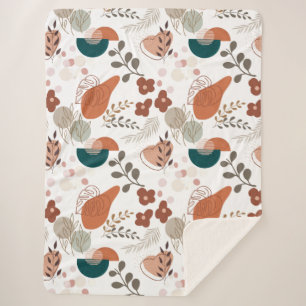 BOHO Ästhetisches Muster A10 Sherpadecke