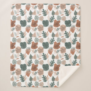 BOHO Ästhetisches Muster A12x4.weiß Sherpadecke