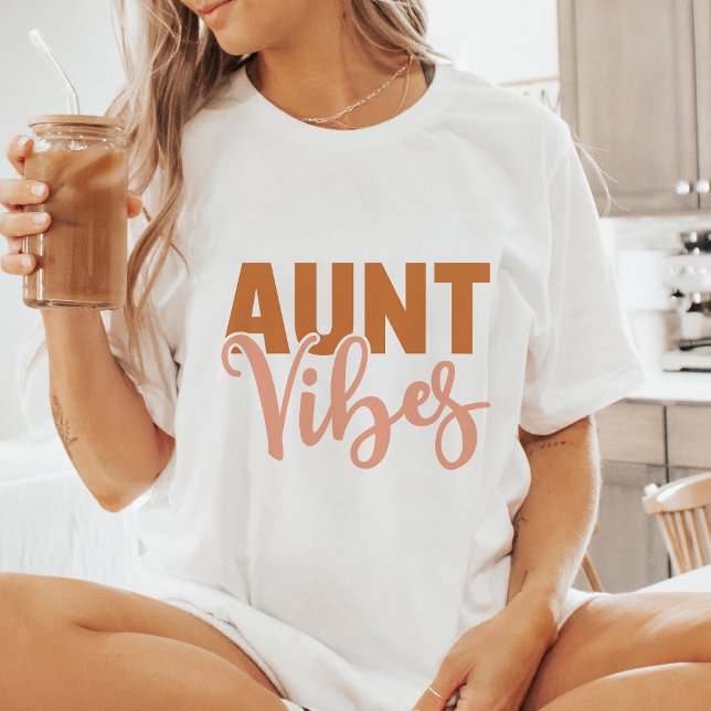 Boho Aunt Vibes T-Shirt (Von Creator hochgeladen)