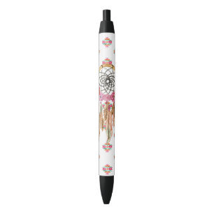Boho aztekischer Aquarell-amerikanischer Kugelschreiber