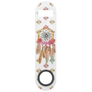 Boho aztekischer Aquarell-amerikanischer Speedflaschenöffner