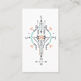 *~* Boho aztekisches Stammes- gebürtiges Visitenkarte