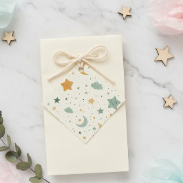 Boho Baby Adoption Dusche - Mond und Sterne Geschenkanhänger