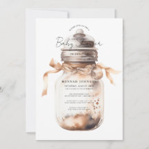 Boho Baby Bottle Gender Neutral Baby Dusche