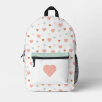 Boho baby Girl niedliche Pastellherzen Liebe Herz
