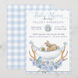BOHO Baby Showboys Hammock Baby Einladung