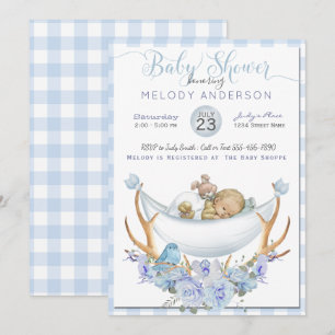 BOHO Baby Showboys Hammock Baby Einladung