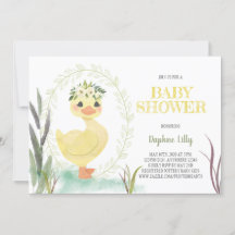 ​ Boho Baby shower à canicules Invitation Sage Jau