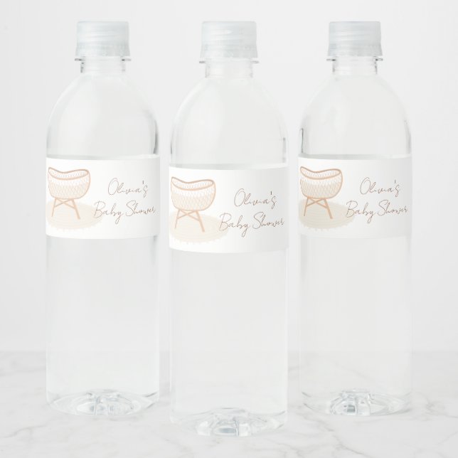 Boho Baby Shower Party-Dekorfavoriten (Flaschen)